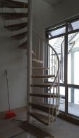 Curved Stair Handrail