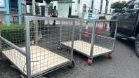 Material handling trolley / Industrial trolley / Warehouse trolley / Cargo trolley