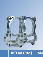 NLK BLOCK ALLOY SPACER GASKET LC135 (VPRO) GAS-BLC-11M