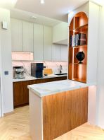 Custom Kitchen Cabinet with Island Table at M Arisa, Sentul