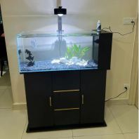 Aquarium Streamline Tank Wt Cabinet - 10mm