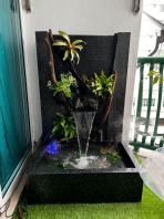 Stress relieve art pond at your home balcony