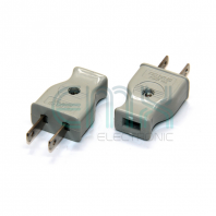 EI-718 2 PIN FLAT PLUG AC SERIES