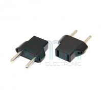 EI-745 2 PIN ROUND   FLAT ADAPTOR