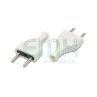 EI-765P / 9 2 PIN AC PLUG COLOUR : WHITE