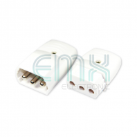 XC363 10A 3 PIN PLUG & SOCKET CONNECTOR