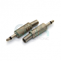 EP-105AM 3.5MM MONO METAL PLUG WITH TAIL