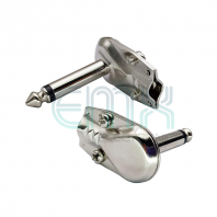 EP-123L 6.3MM METAL PLUG (L SHAPE)