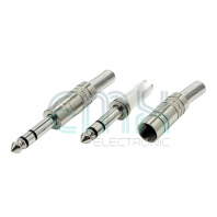 EP-120M / N 6.35MM TRS METAL PLUG