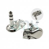 EP-127L 6.35MM TRS METAL PLUG   L SHAPE
