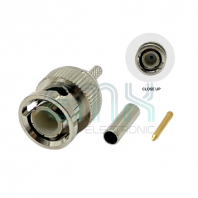 ER-598C / D BNC CRIMP PLUG -RG174