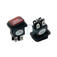 TSR-8N / 2AMP 4PIN 5A 250V WATERPROOF ROCKER SWITCH