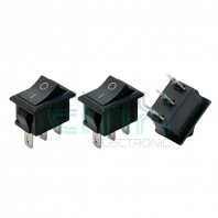 ESR-5-2X 3 PIN ROCKER SWITCH