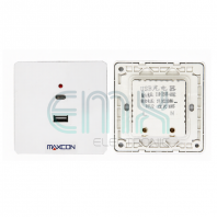 MTW-704 USB + TYPE C WALL PLATE