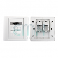 RJ45-2/A WALL PLATE SERIES