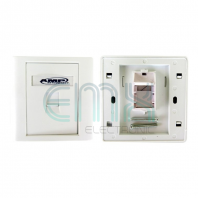 RJ45-1A 3X3 1WAY FACE PLATE