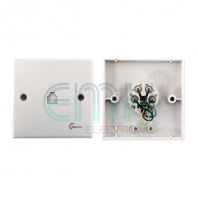TEL 4C 1WAY OUTLET SOCKET WALL PLATE