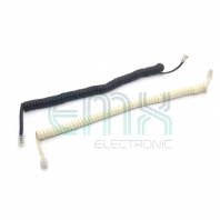 TEL 4C X 7S M-M SPRING CORD