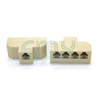 TEL 94 4C 1 FEMALE   4 X FEMALE SOCKET