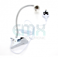 SE303/50CM E27 HOLDER W/NECK CLIP & CORD