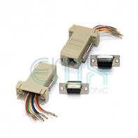 E640 DB9 F- RJ45 F ADAPTOR