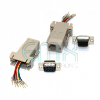 E641 DB9 M-RJ45 F ADAPTOR