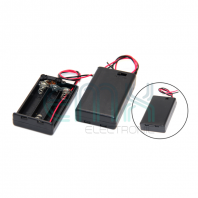EH-AAAX3/B 3 SLOTS AAA BATTERY HOLDER