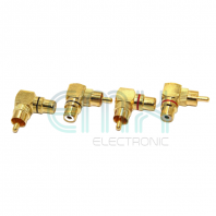 ER-246G RCA M-RCA F GOLD (L SHAPE)
