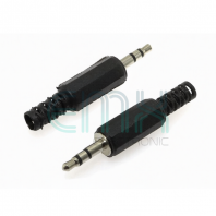 TP-019MSG/0 3.5ST PLUG -BLACK