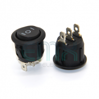 TS-110R CENTER-OFF ROCKER SWITCH