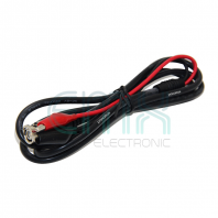 TTC-2026 BNC MALE   2 CLIP CABLE1.5M