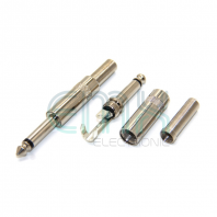 TYS-201D 6.3MM MONO METAL INLINE PLUG