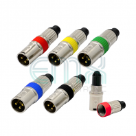 TRC-41P XLR 3 PIN MALE CONNECTOR