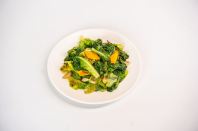 Stir-Fried Romaine Lettuce