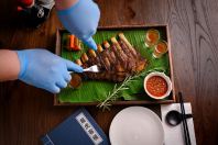 Tiger Smoked Marinated Iberico Rib Grilled Platter