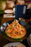 Fresh Water Prawn, Simmered with Superior Stock and Glass Noodle