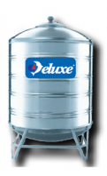 Deluxe SUS 304 Stainless Steel Water Tank Vertical Withstand / Round Bottom