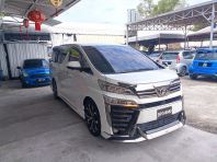 2015 2018 TOYOTA VELLFIRE 2.5 ZA - (A) 4 DOOR, 1 OWNER, POWERBOOT, 360'CAM, 2 POWER DOOR, KEYLESS PUSH START, FREE 1 YEAR WARRANTY 2015 2018 TOYOTA VELLFIRE 2.5 ZA - (A) 4 DOOR, 1 OWNER, POWERBOOT, 360'CAM, 2 POWER DOOR, KEYLESS PUSH START, FREE 1 YEAR WARRANTY