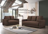Kimo Sofa 2+3 Brown