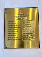 Kelab PJ Name Slot Plate