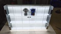 Collectibles Acrylic Display with LED Background