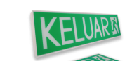 ECONLITE Emergency KELUAR Sign Exit Light 
