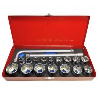 SB TOOLS 18Pcs Box Socket Set 10-32MM (06Point) SB TOOLS 18Pcs Box Socket Set 10-32MM (06Point)