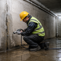 Leak Stopping (Basement) Leak Stopping (Basement)