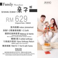 Family Photoshoot RM629 Package