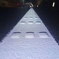 Glass Beads Road Marking