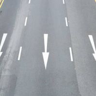 Arrows Road Line Marking
