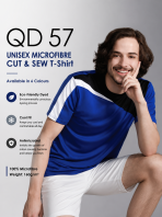 Microfibre Round Neck T-Shirt - QD57 Microfibre Round Neck T-Shirt - QD57