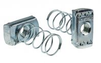 Spring Nut M6 / M8 / M10 / M12 | 1/4" / 5/16" / 3/8" / 1/2" GI & HDG Strut Channel Spring Nut | Heavy Duty Channel Fastening Nu