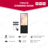 MEGRA 50 Inch Digital Signage Kiosk Display